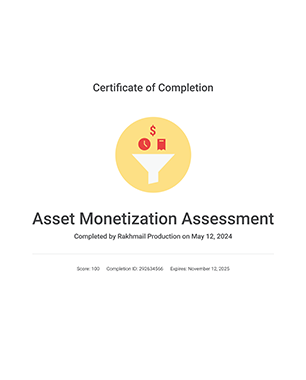 YouTube — Asset Monetization Assessment certification