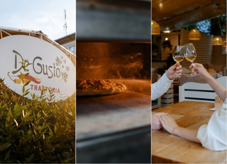 Promotional video for De Gusto trattoria — Rakhmail Production case